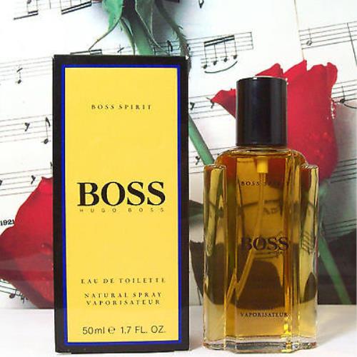 Boss Spirit Edt Spray 1.7 Oz. By Hugo Boss. Nib. Vintage