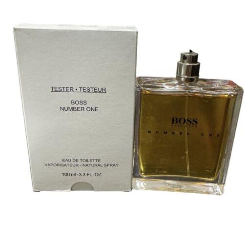 Boss Number One by Hugo Boss For Men Edt 3.3 / 3.4 oz 100 ml in White Box