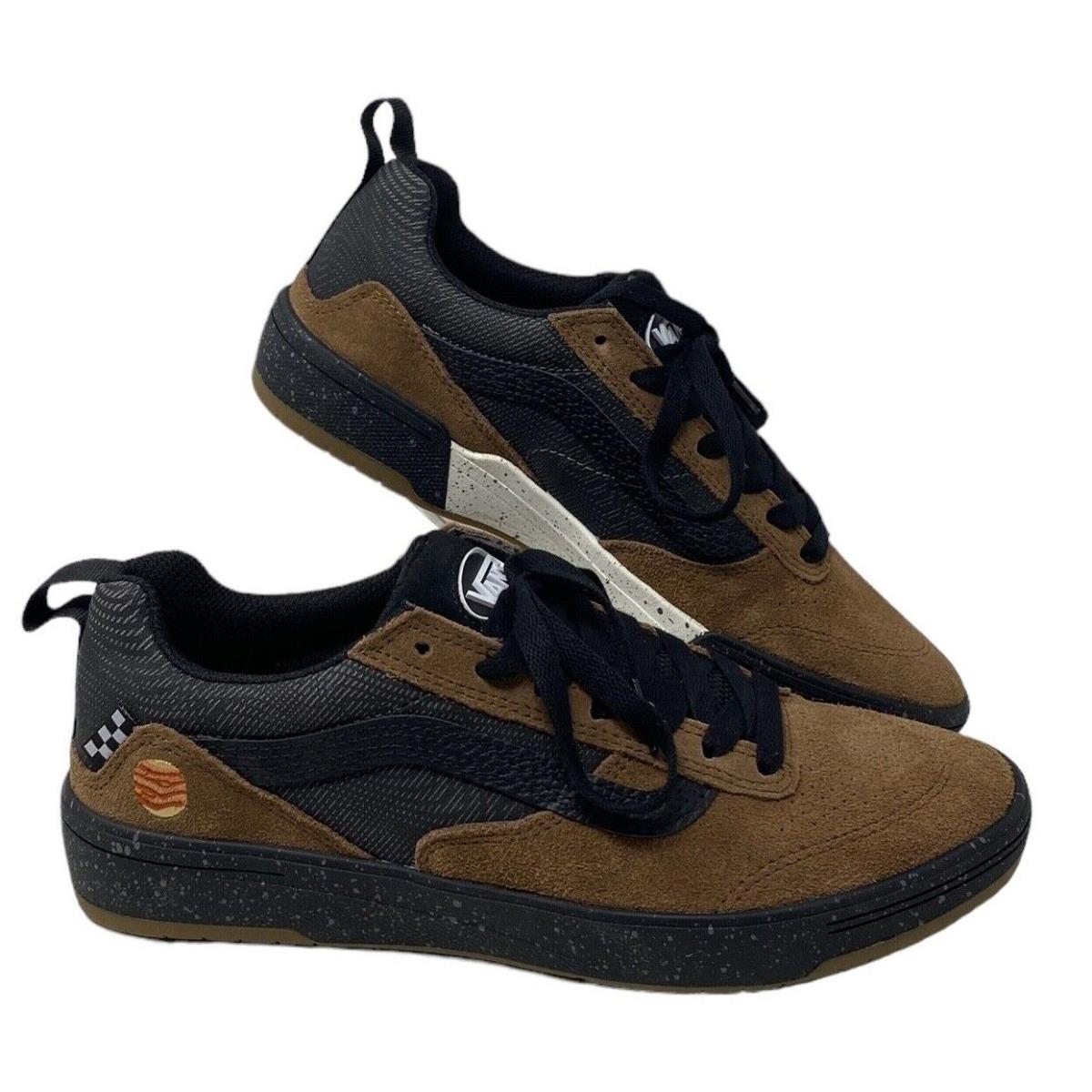Vans Zahba Shoe For Women Skate Sneakers Low Top Suede Brown Casual VN0007QQBF0