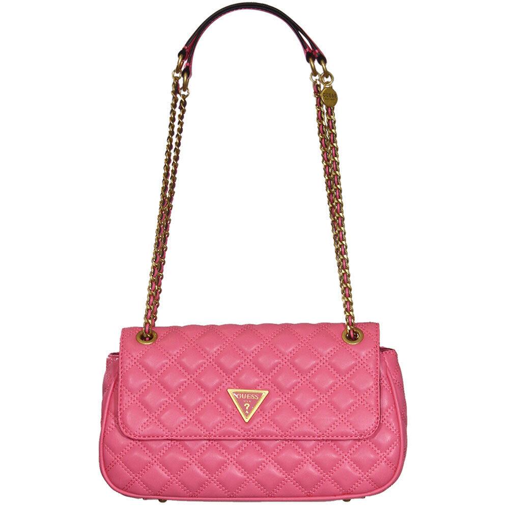 Guess Women`s Giully Handbag Convertible Crossbody Flap