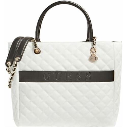 Guess Womens Vg797023 In White Multi Illy Elite Tote