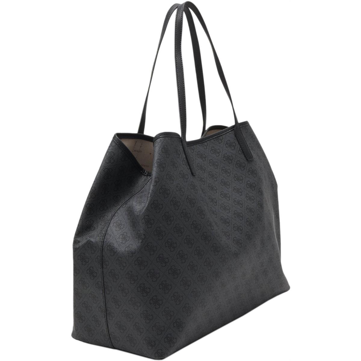 Guess Hwvg6995270 Vikky Womens Extra Large Tote with Pouch In Various Colours COAL