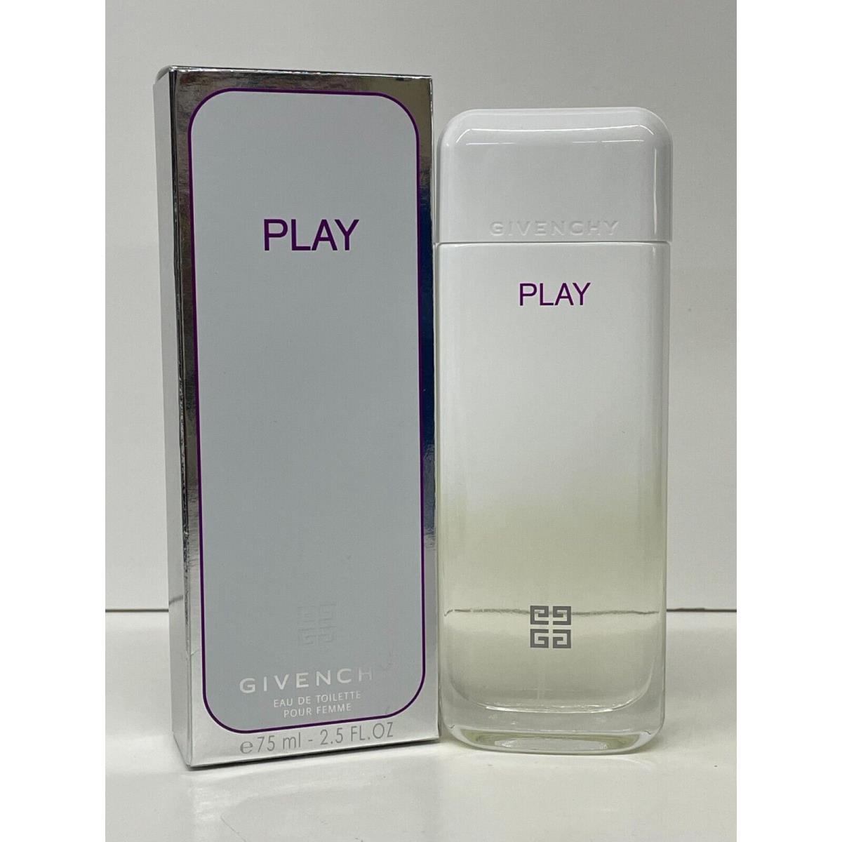 Play by Givenchy 2.5 oz / 75 ml Eau De Toilette Spray For Women Unsealed