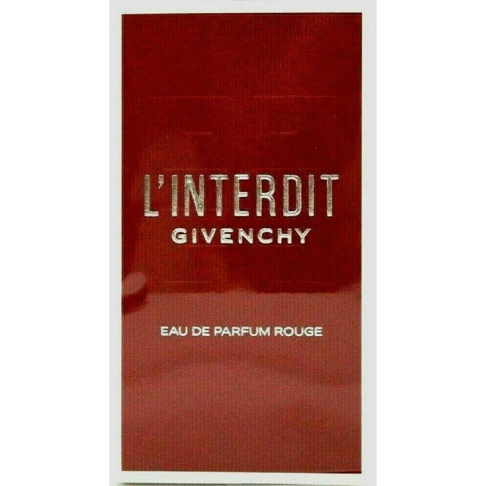 Givenchy L`interdit Rouge Eau DE Parfum Spray For Women 1.7 Oz / 50 ml