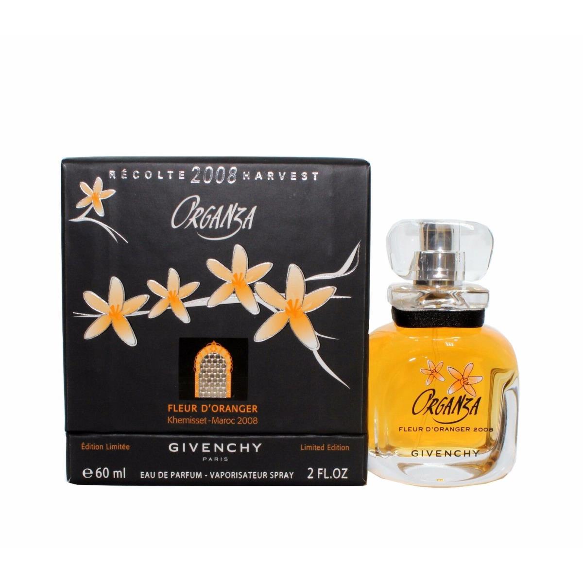 Givenchy Organza Fleur D`oranger Recolte 2008 Harvest Edp Spray 60 ML/2 Fl.oz D