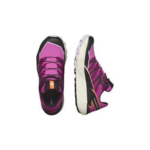 Salomon Thundercross Women`s Trail Running Shoes Rose/black/opetal W7
