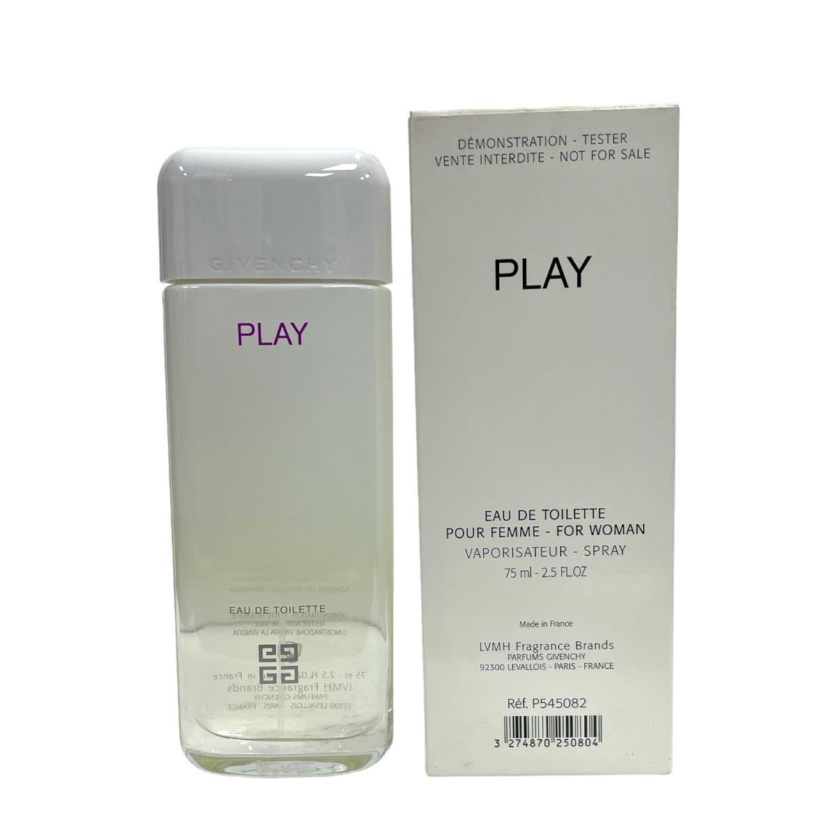 Givenchy Play Eau De Toilette 75ml/2.5fl As Seen In Pictures