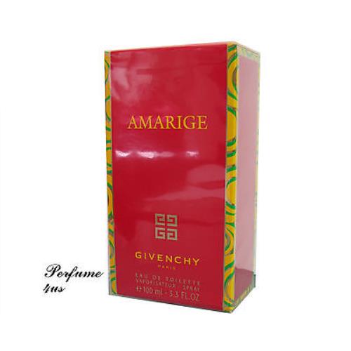 Amarige by Givenchy 3.3 oz 100 ml Edt Eau De Toilette Spray Women`s