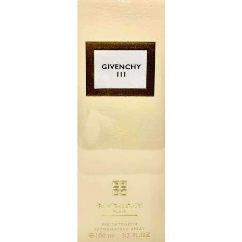 Givenchy Iii Eau DE Toilette Spray For Women 3.3 Oz / 100 ml