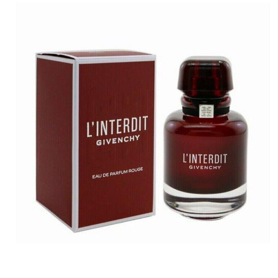 Givenchy L`interdit Rouge Eau DE Parfum Spray For Women 1.7 Oz / 50 ml