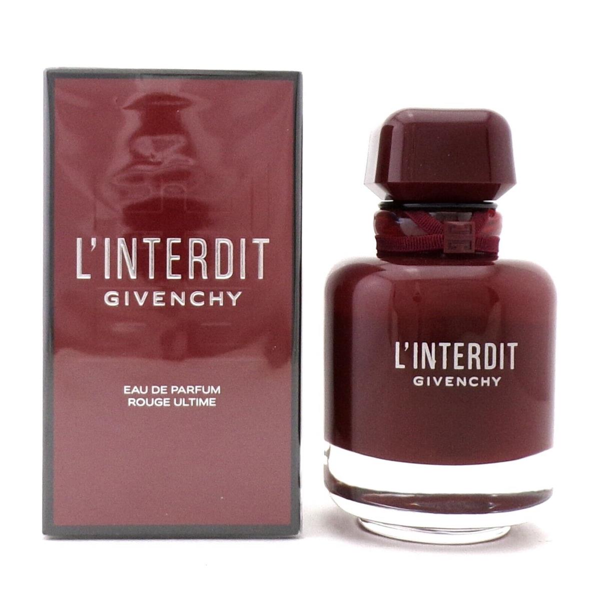 L`interdit Givenchy 2.7oz/ 80ml Edp Rouge Ultime Spray For Women. Box