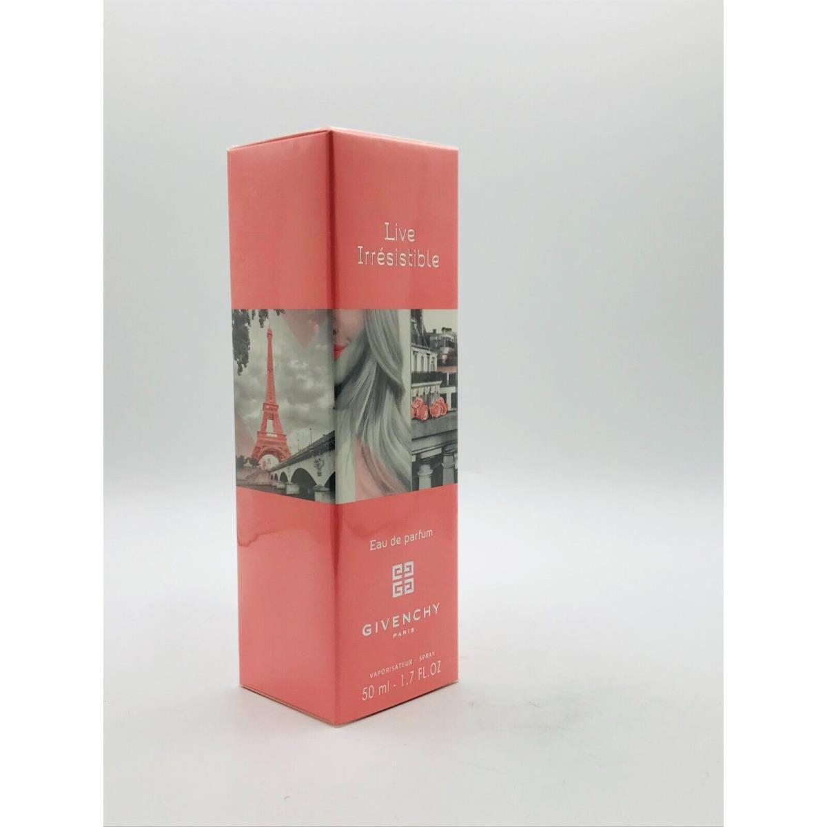 Givenchy Live Irresistible Women Eau De Parfum Spray 1.7 oz 50 ml Box