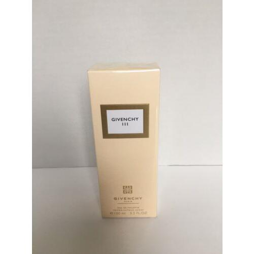 Givenchy Iii Eau De Toilette Spray For Women 3.3 oz/100 ml