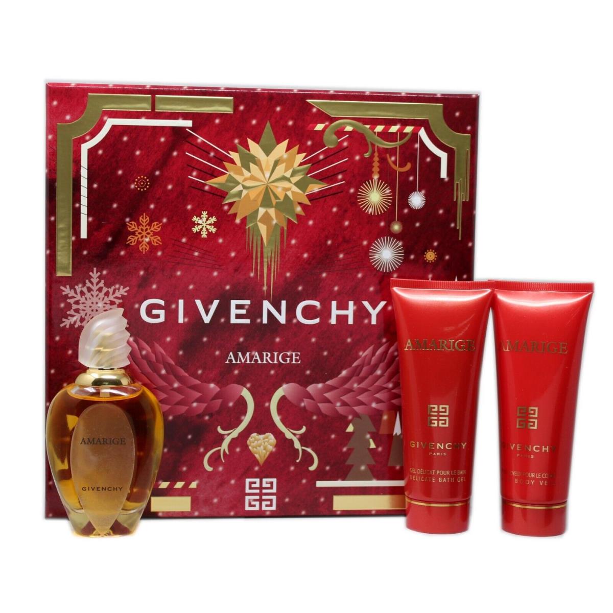 Givenchy Amarige 3 Piece Gift Set Eau DE Toilette Spray 50ML D-P112232