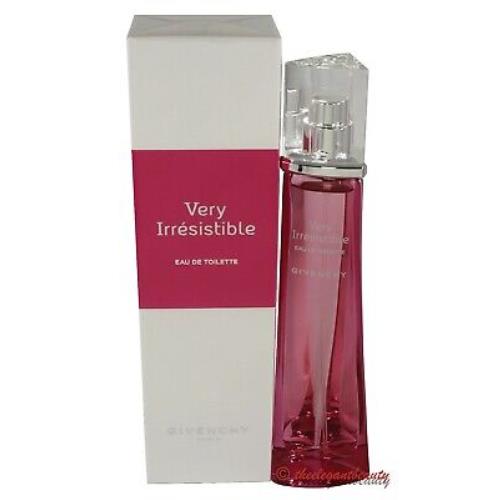 Very Irresistible By Givenchy 2.5oz/75 ml Edt Spray For Women