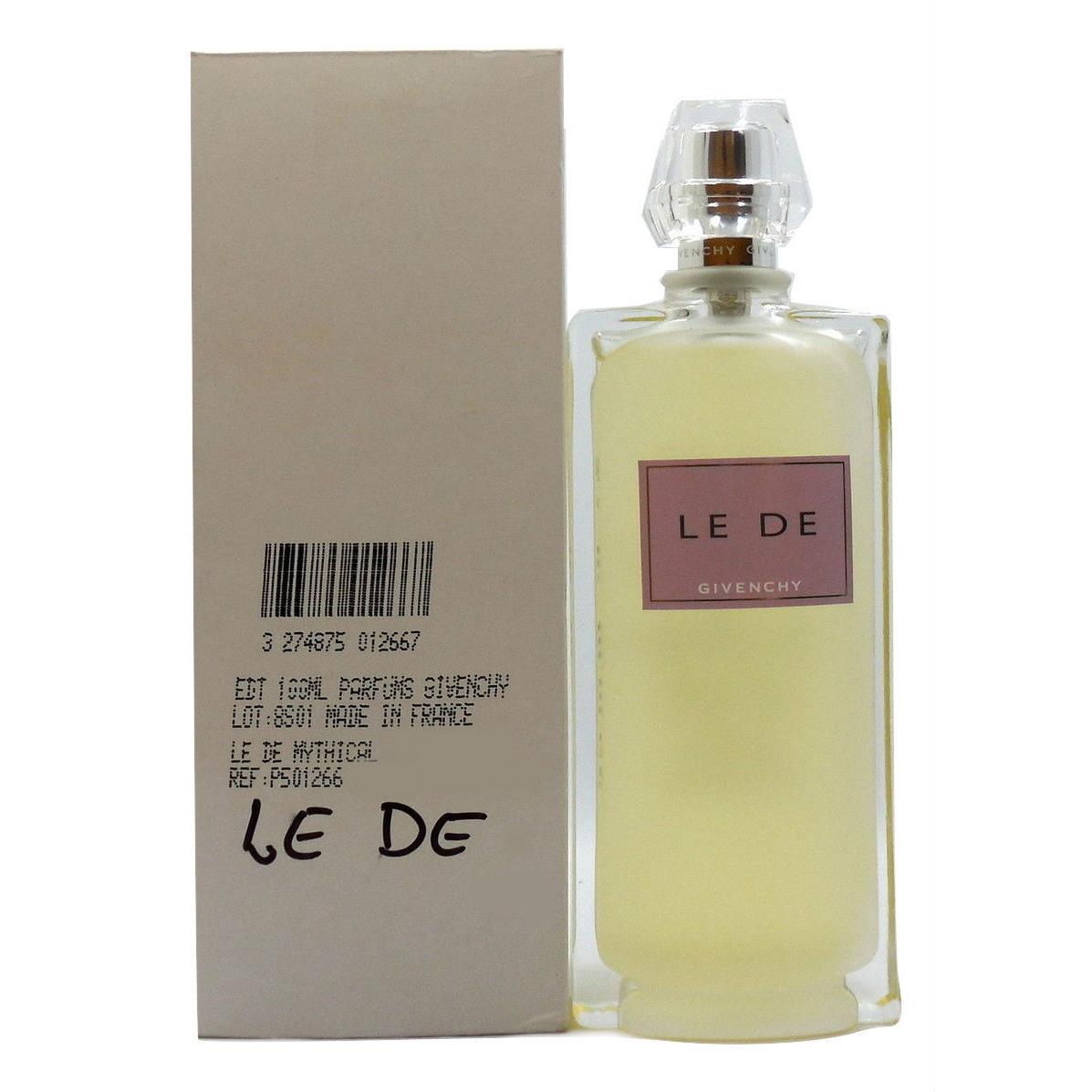 LE DE Mythical BY Givenchy Eau DE Toilette Spray 100 ML/3.3 Fl.oz. T