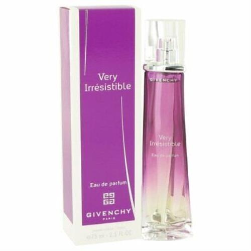 Very Irresistible by Givenchy For Women 2.5 oz Eau de Parfum Spray Older Varsion