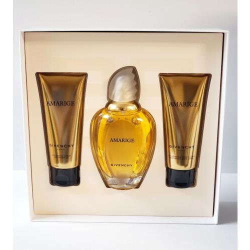 Givenchy Amarige 3.4OZ Edt Spray 3PC Gift Set For Women