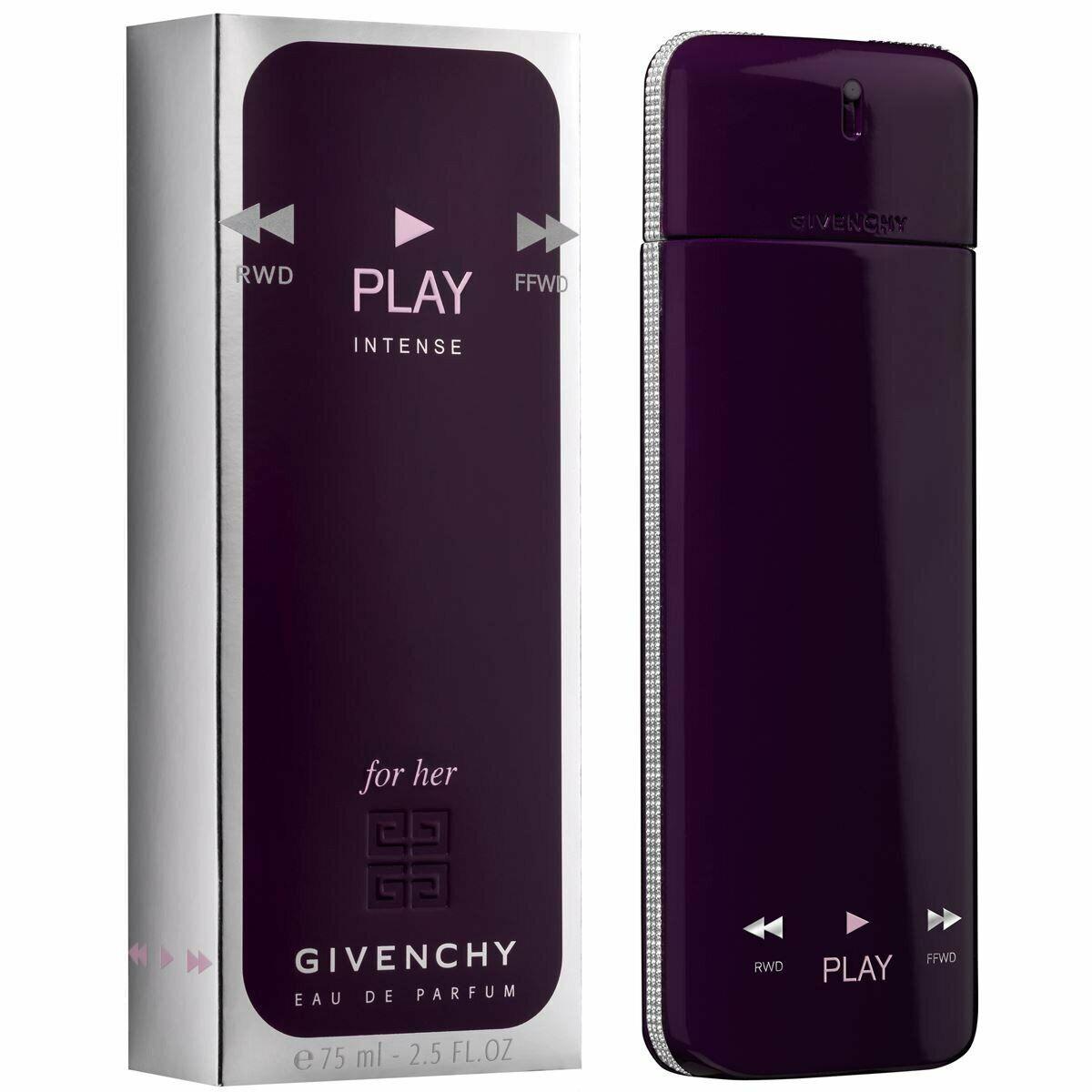 Play For Her Intense by Givenchy 2.5 Fl oz Edp For Women