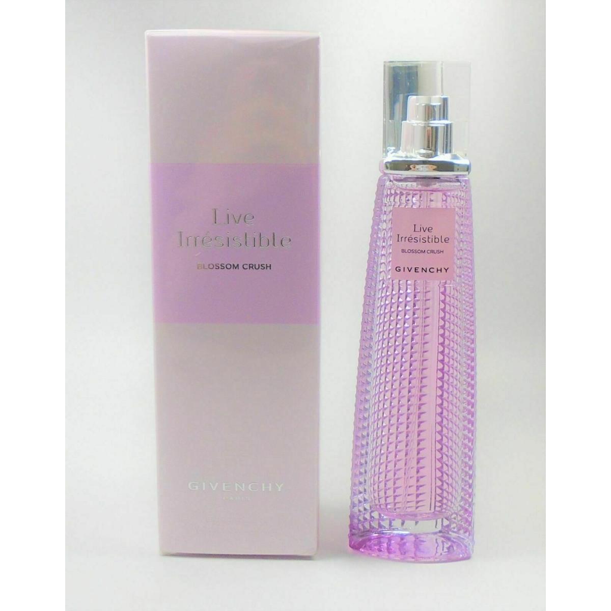 Live Irresistible Blossom Crush Givenchy Eau de Toilette Women 2.5oz /75ml Rare