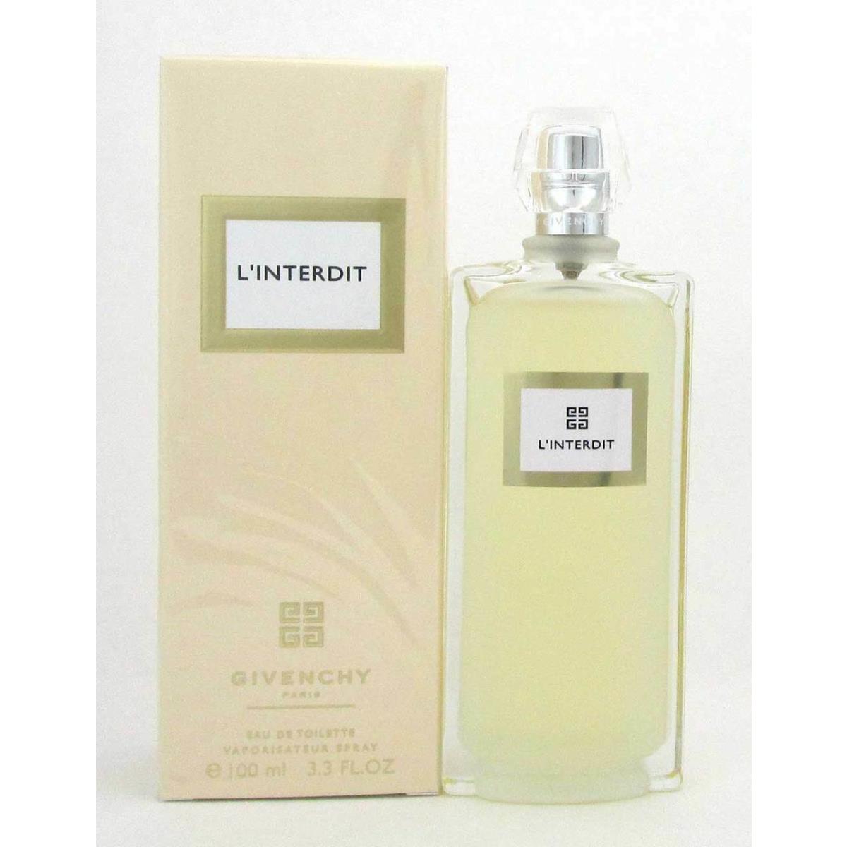 Givenchy L`interdit 3.4oz Edt Version Vintage Selaed Box