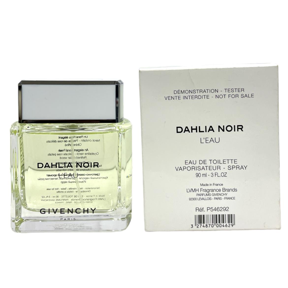 Givenchy Dahlia Noir L`eau 3fl oz /90 ML Eau De Toilette Spray