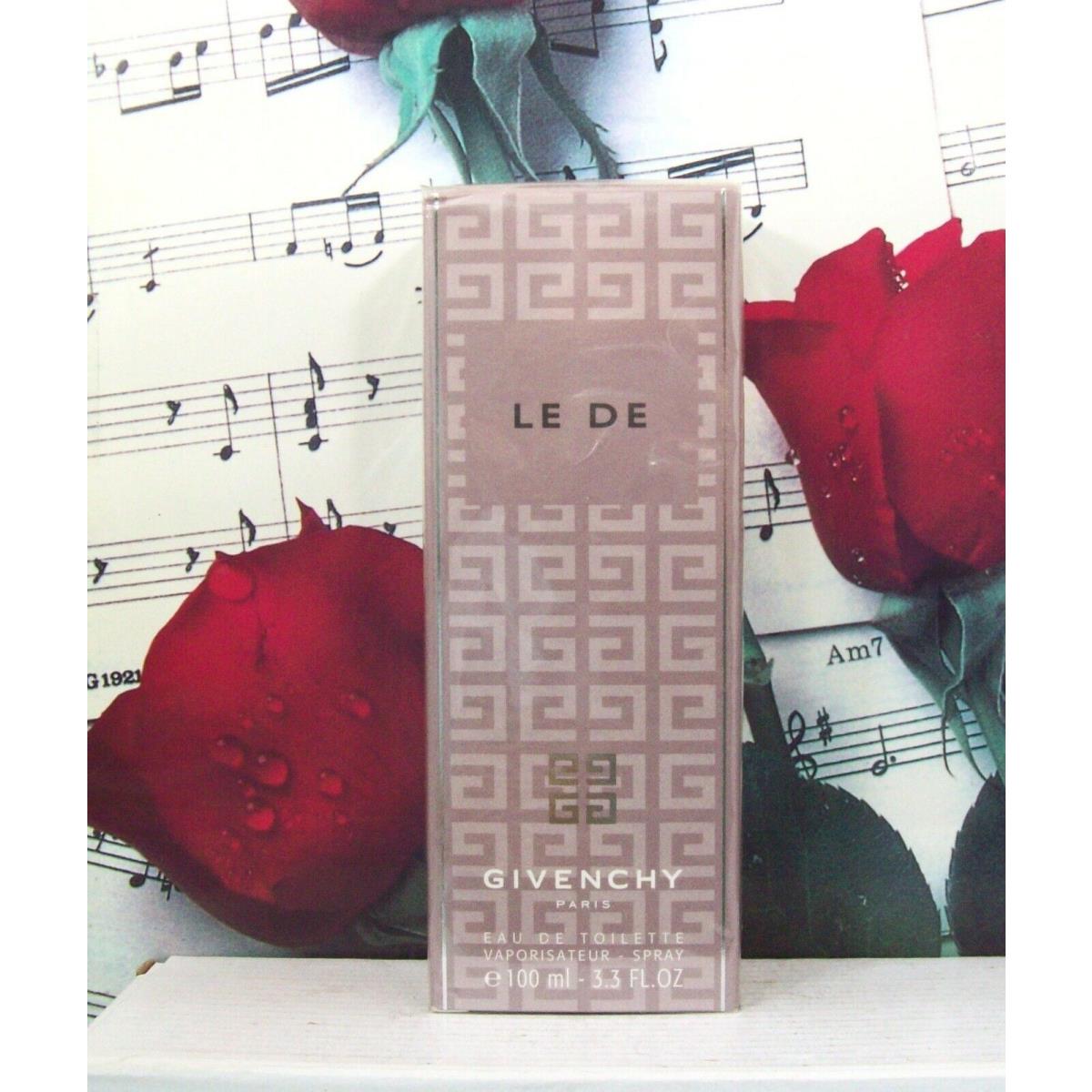 Le De By Givenchy Edt Spray 100ml. / 3.3 Oz