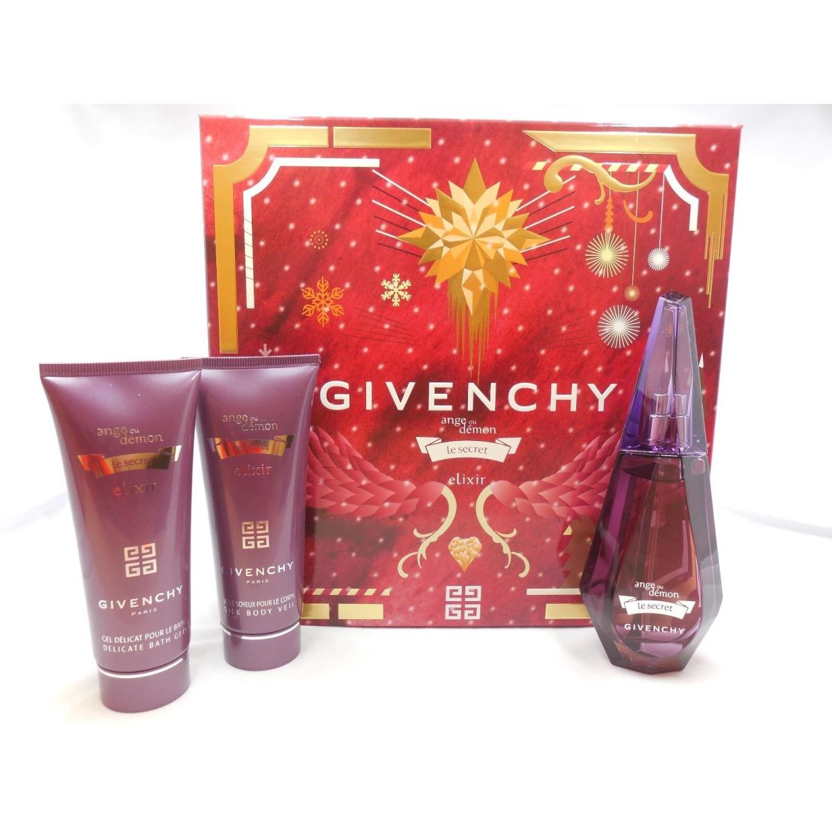 Givenchy Ange OU Demon LE Secret Elixir 3PC Gift Set Eau DE Parfum 50ML P142009