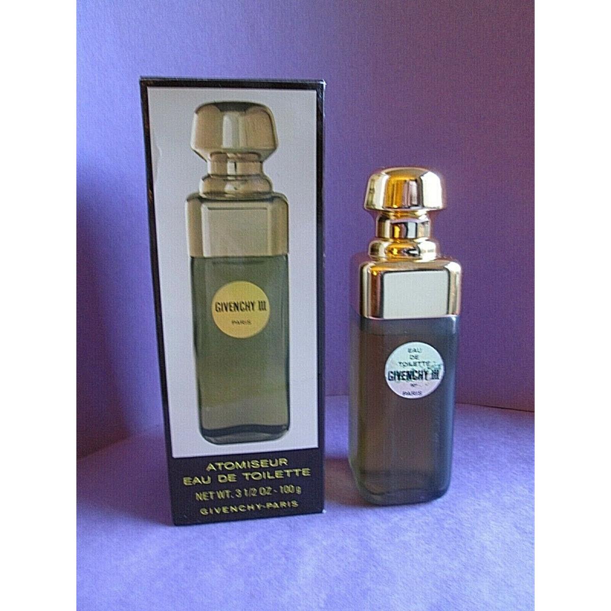 Givenchy Iii 3 Vintage Eau de Toilette 3 1/2 oz 100 g Made in France