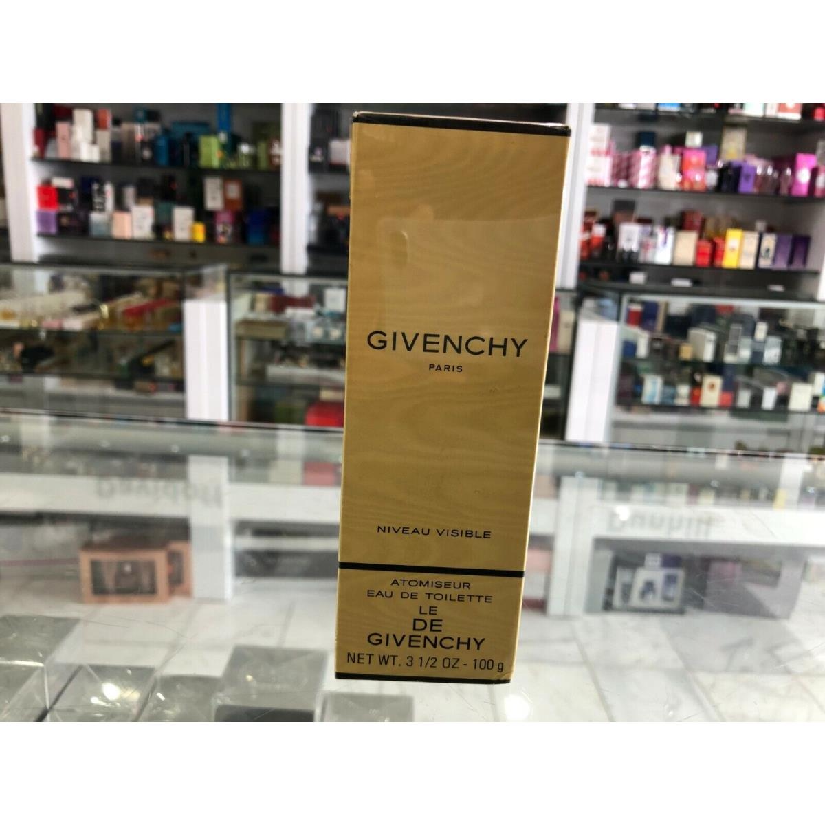 LE DE Givenchy Niveau Visible Edt 3 1/2 OZ Comp.sealed Vintage