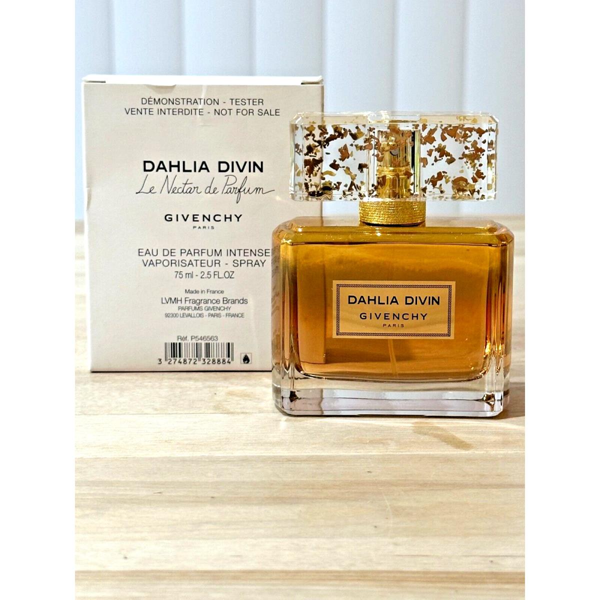 Givenchy Dahlia Divin LE Nectar DE Parfum Edp Intense 2.5 OZ 75 ML Tester Woman