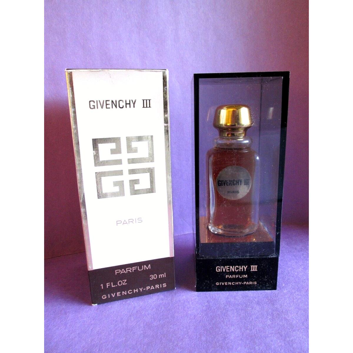 Givenchy Iii 3 Pure Perfume Inner Box 1970s Vintage 1 oz 30 ml Rare