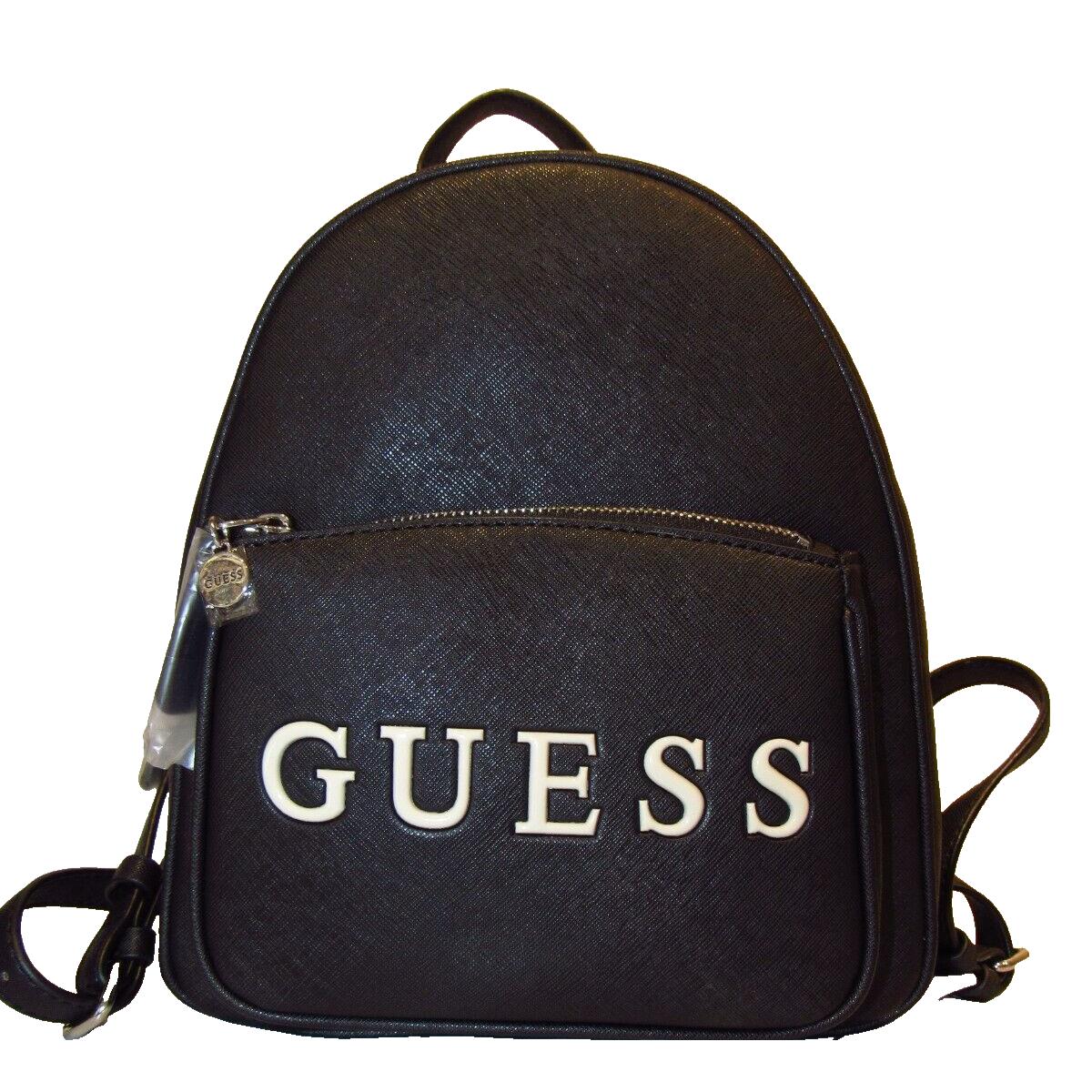 Roxbury Guess Backpack Hand/shoulder Bag in Black Free US Shipping - Exterior: Black
