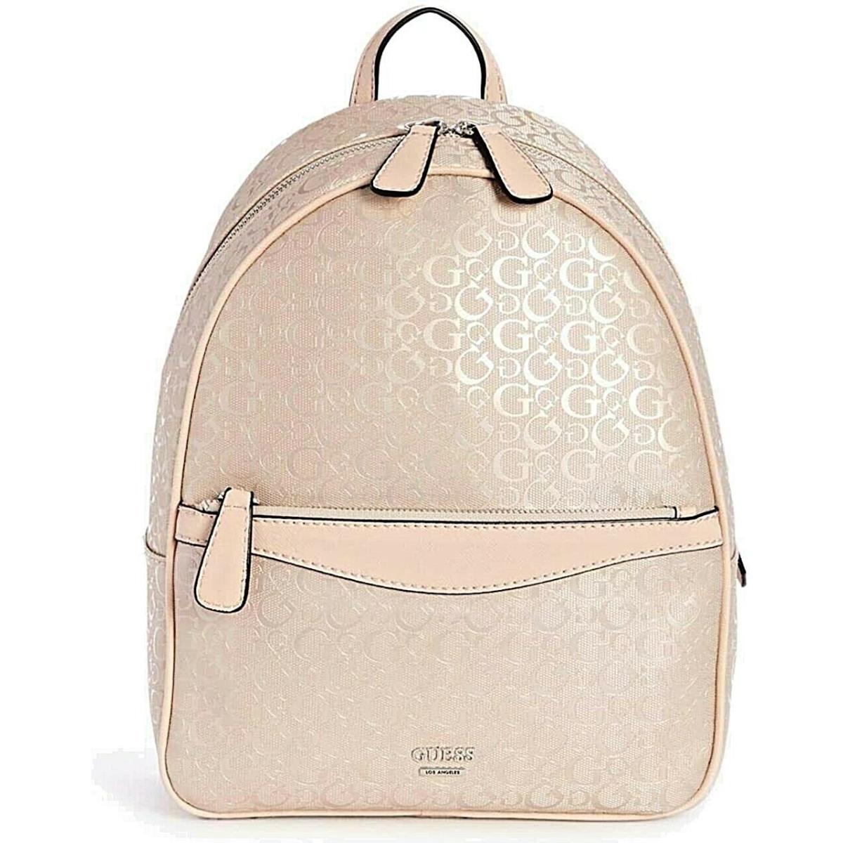 Beautiful Guess Diem Backpack Slim Wallet Set - Metallic Champagne