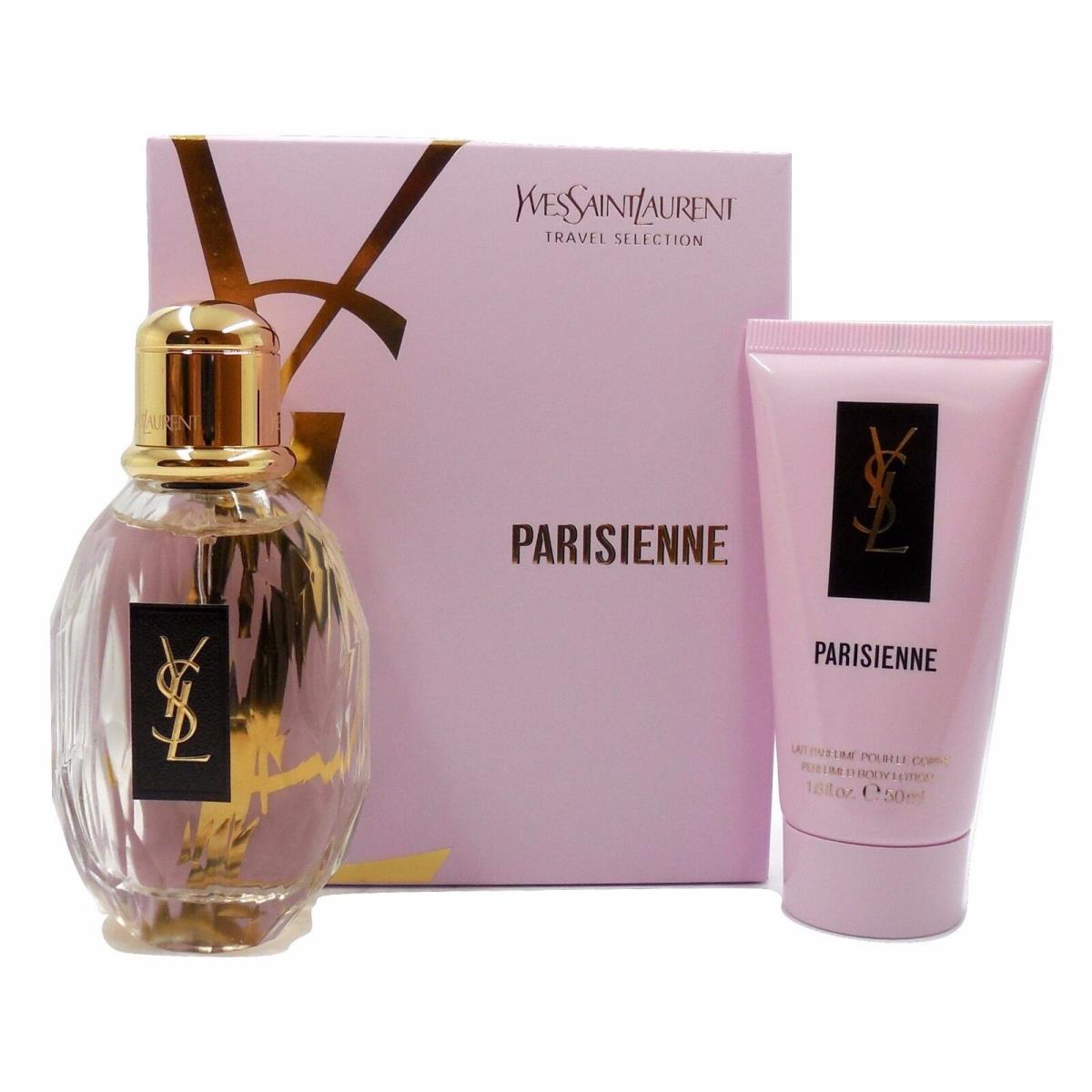 Yves Saint Laurent Parisienne BY Ysl Gift Set with Edp Spray 50 Ml+body Lotion 50 ML