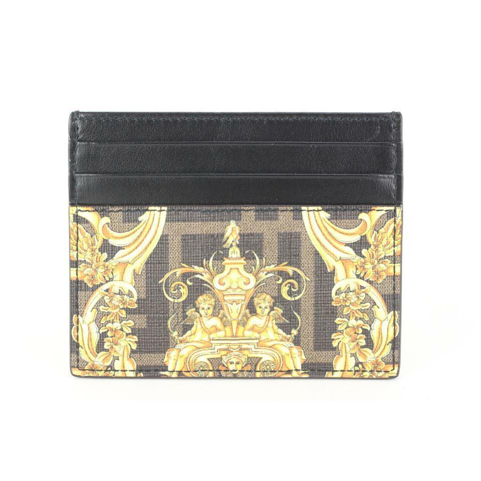 Fendi x Versace Fendace Card Holder Wallet Case 91v516s