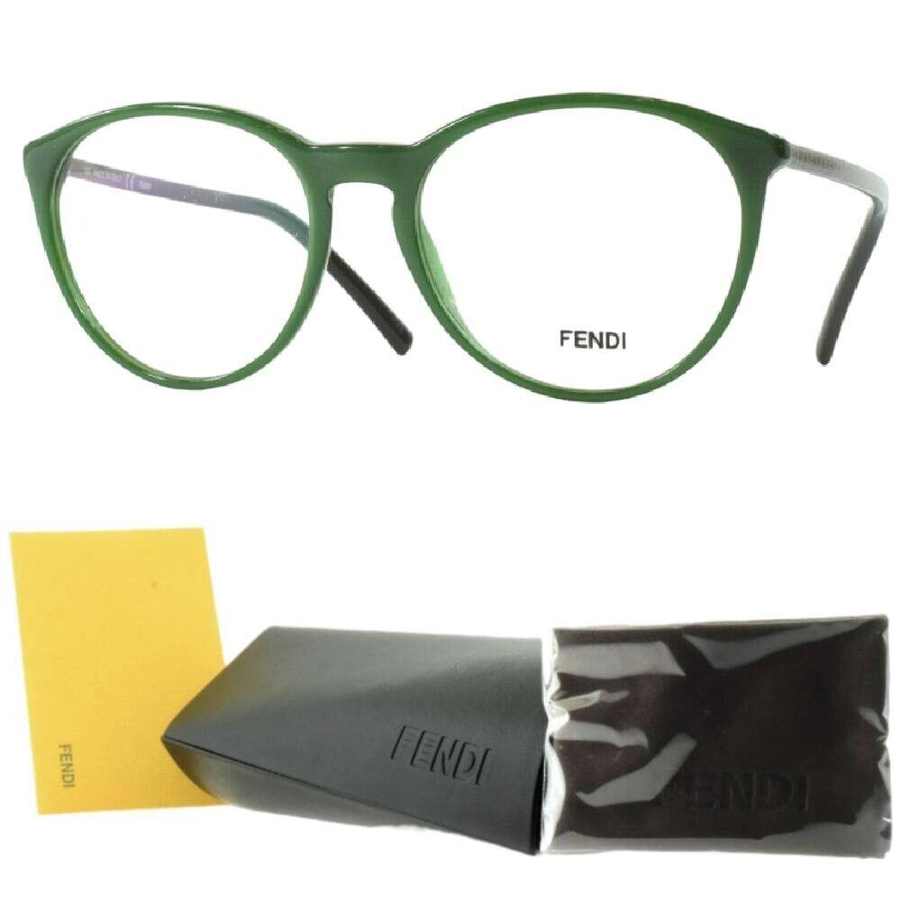 Fendi F1021 Womens Full Rim Spectacles Green Optical Frames