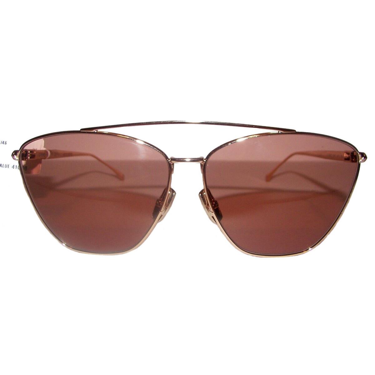 Fendi Rose Gold Aviators Sunglasses Italy