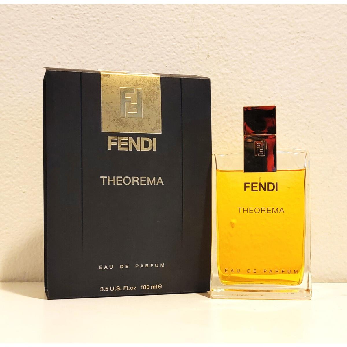 Fendi Theorema by Fendi 3.5 oz / 100 ml Edp Spy Perfume For Women Femme Vintage