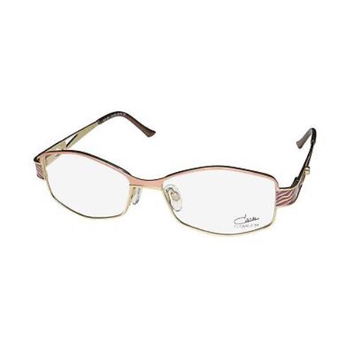Cazal 1257 Titanium Metal Retro/vintage Collection Rare Eyeglass Frame/glasses