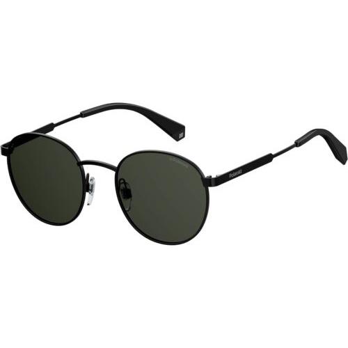 Polaroid Sunglasses Pld 2053/S Oval Black/polarized Gray - Black, Gray