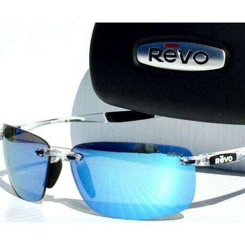 Revo Descend N Clear w Blue Polarized Lens Sunglass 4059 09 BL