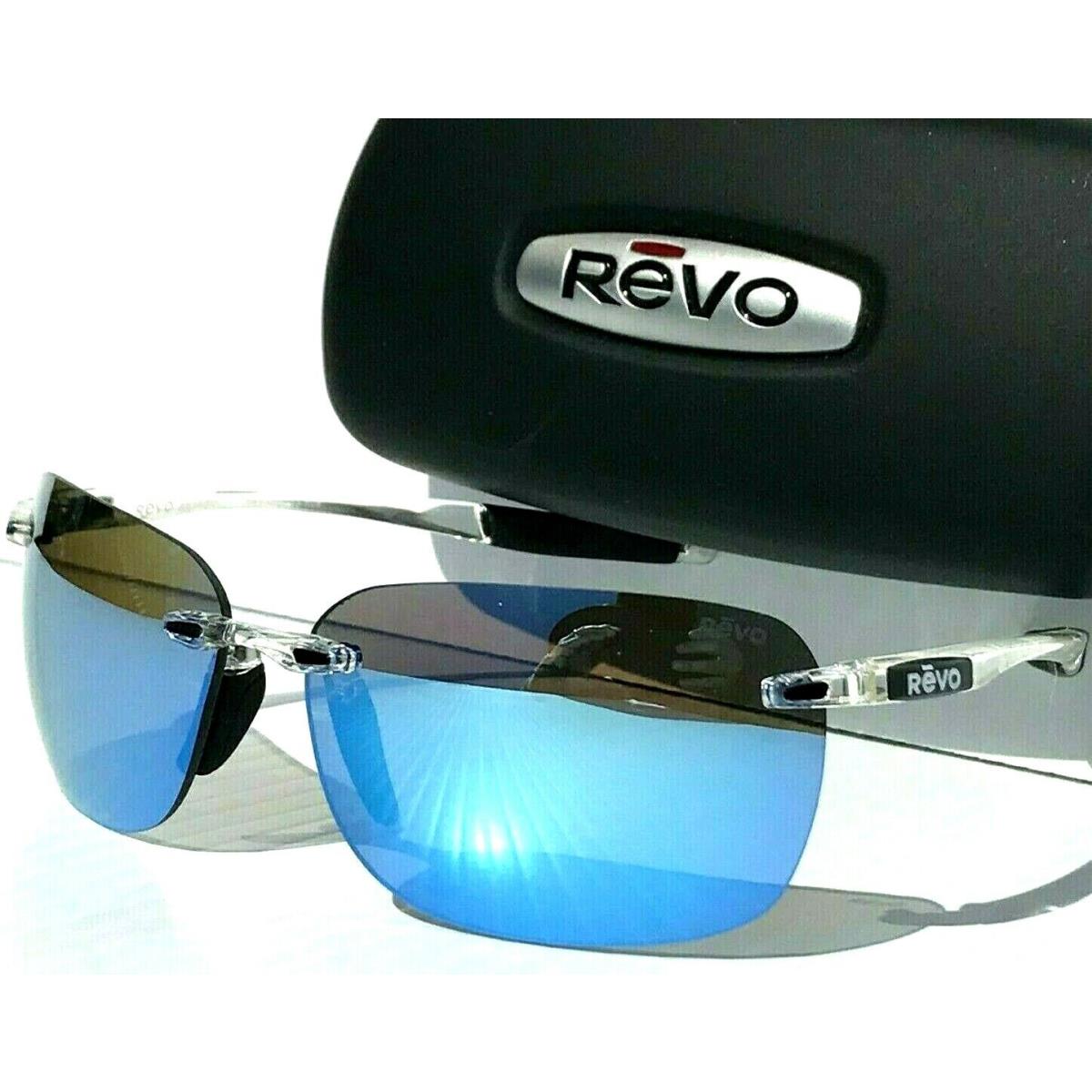 Revo Descend Clear Crystal Polarized Blue Water Lens Sunglass 1070xl 09 BL