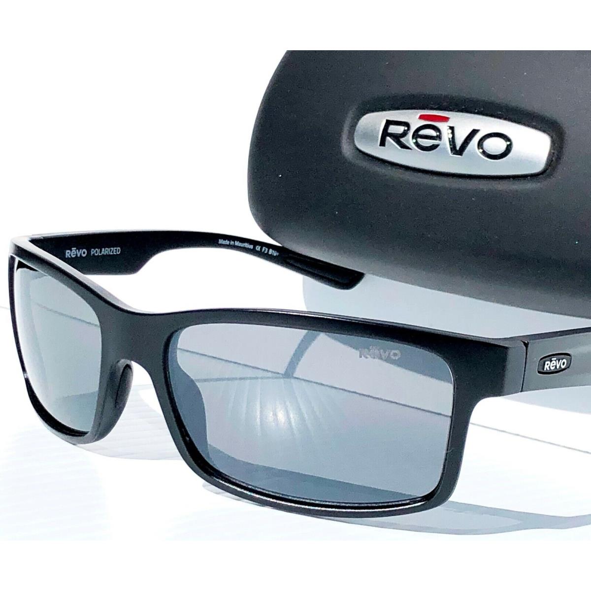 Revo Crawler XL Matte Black Polarized Gray Graphite Sunglass 1071XL 01 GY