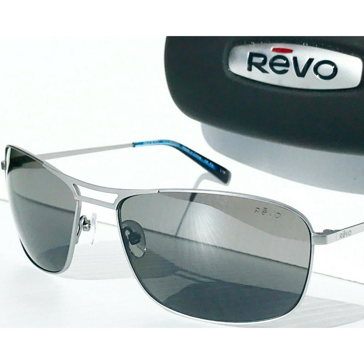 Revo Surge Bear Grylss Matte Silver Polarized Graphite Grey Sunglass 1138 03 GY