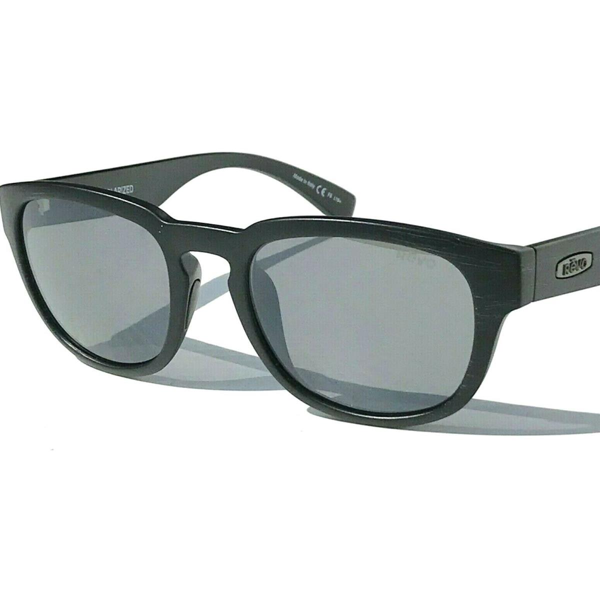 Revo Zinger Black Scratch Polarized Graphite Gray Sunglass 1054 01 GY