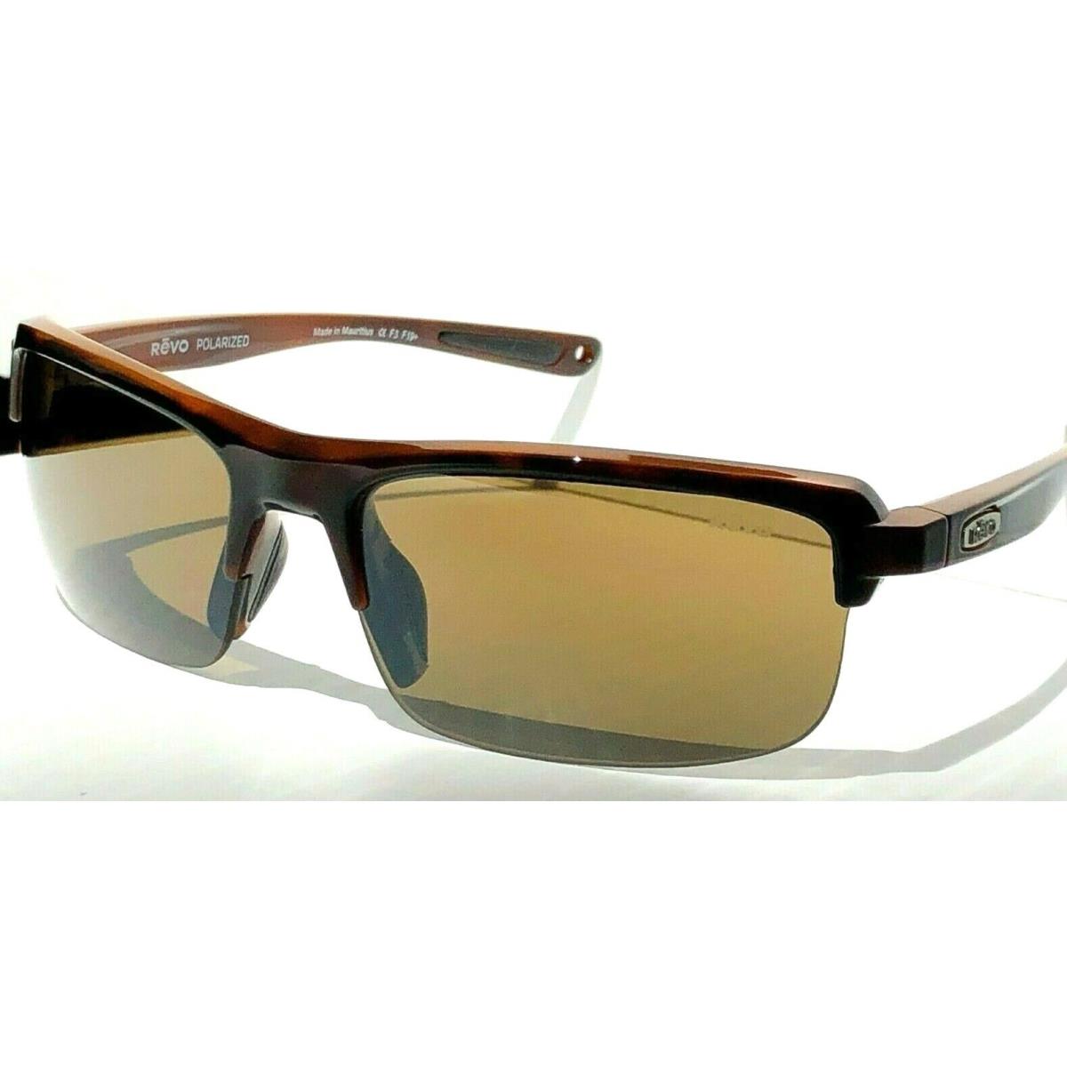 Revo Crux N Tortoise Polarized Brown Terra Sunglass 4066 04 BR