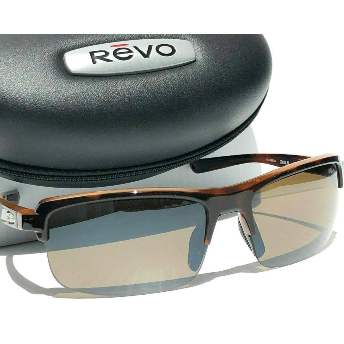 Revo Crux N Tortoise Polarized Brown Terra Sunglass 4066 04 BR