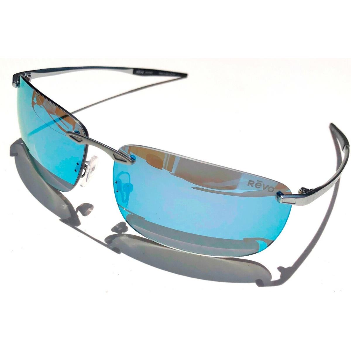 Revo Descend Z Metal Satin Chrome Polarized Blue Water Sunglass 1170 03 BL