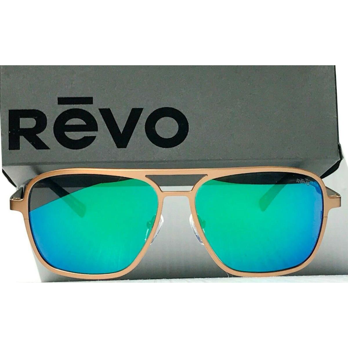 Revo Horizon Satin Bronze Polarized Photochromic Evergreen Sunglass 1193 02 Gnp